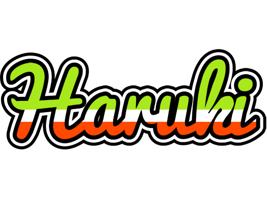 Haruki superfun logo