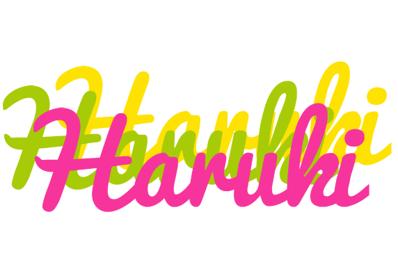 Haruki sweets logo