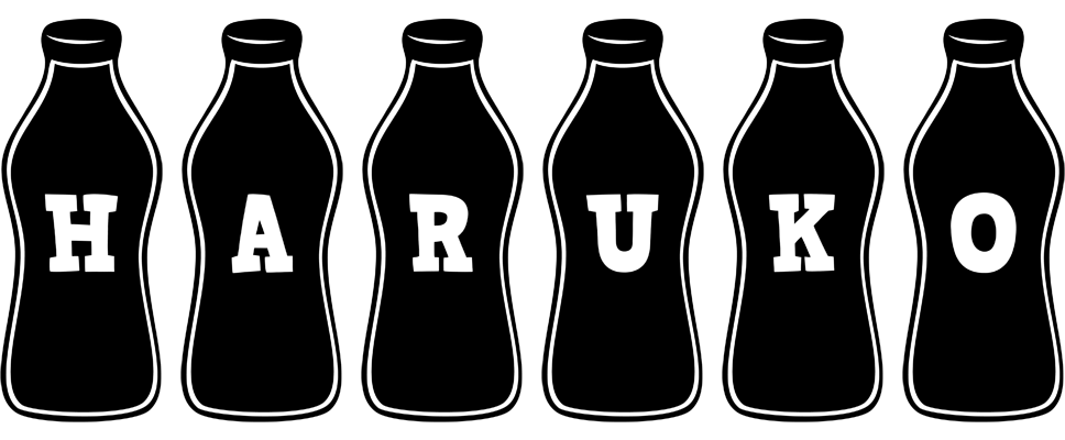 Haruko bottle logo