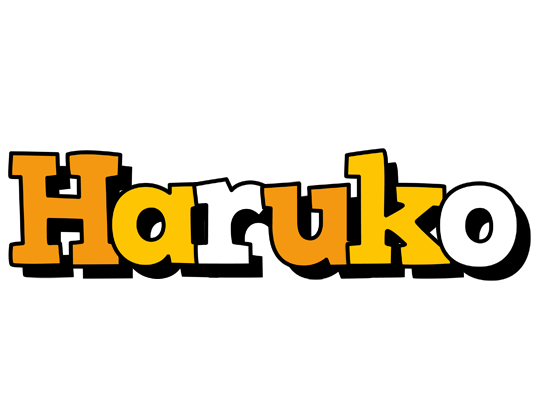 Haruko cartoon logo