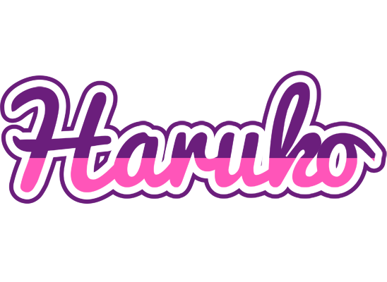 Haruko cheerful logo