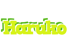 Haruko citrus logo