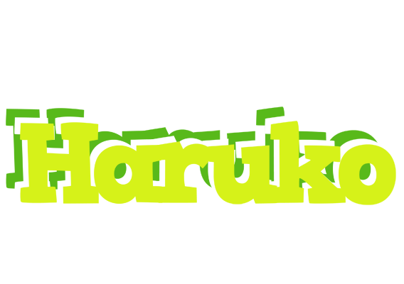 Haruko citrus logo