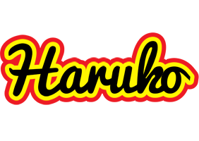 Haruko flaming logo