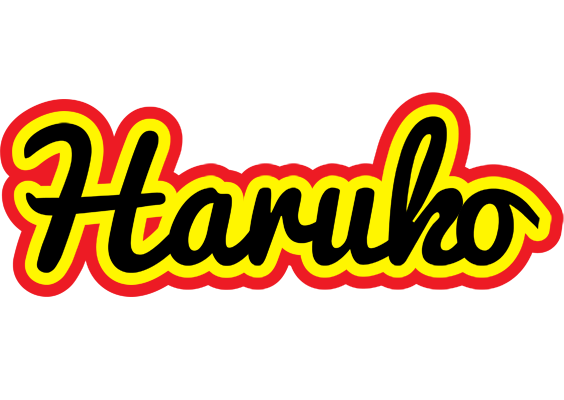 Haruko flaming logo