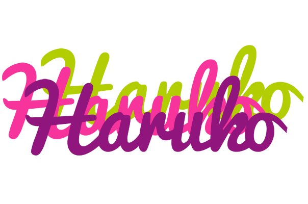 Haruko flowers logo