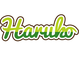 Haruko golfing logo