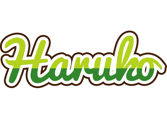 Haruko golfing logo