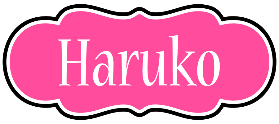 Haruko invitation logo