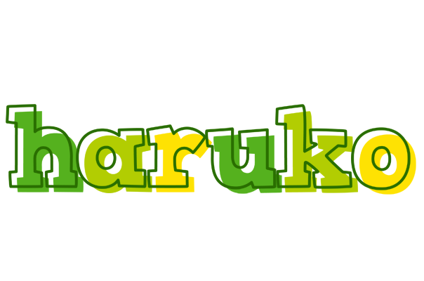 Haruko juice logo