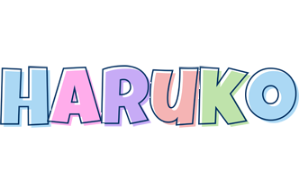 Haruko pastel logo