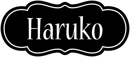 Haruko welcome logo