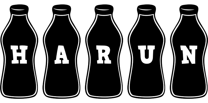 Harun bottle logo