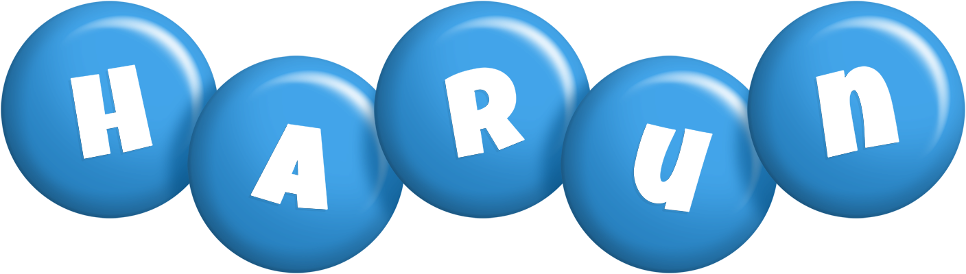 Harun candy-blue logo