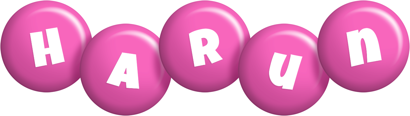 Harun candy-pink logo