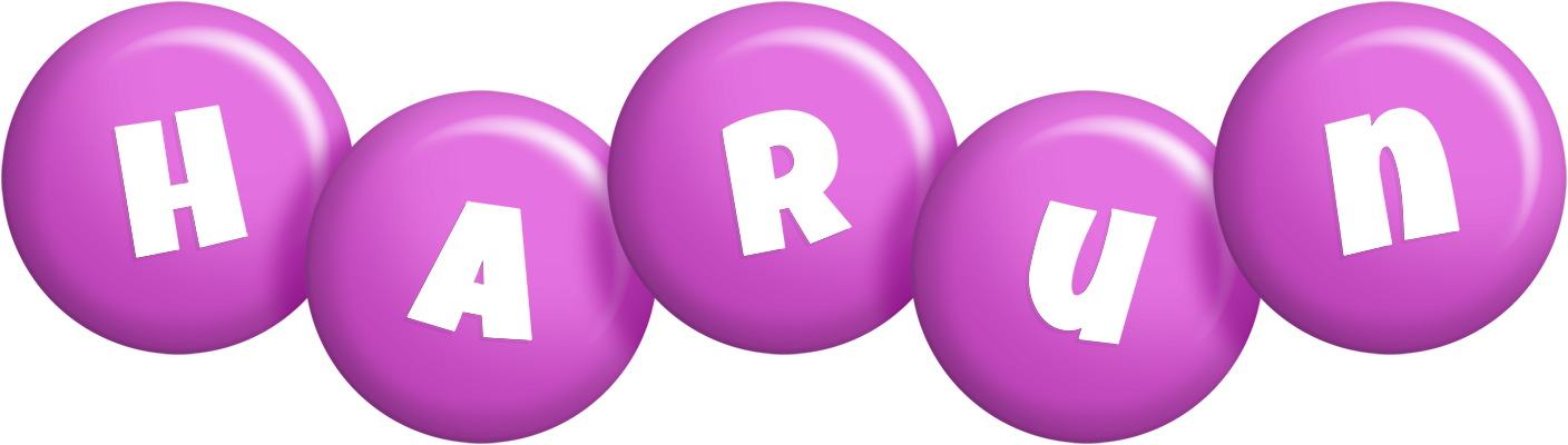 Harun candy-purple logo