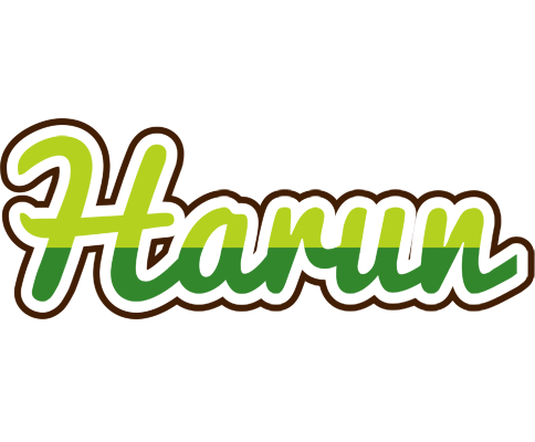 Harun golfing logo