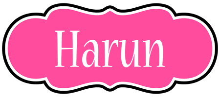 Harun invitation logo