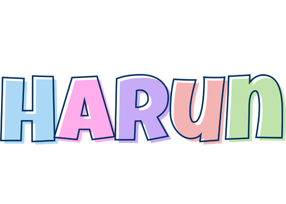 Harun pastel logo