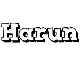 Harun snowing logo