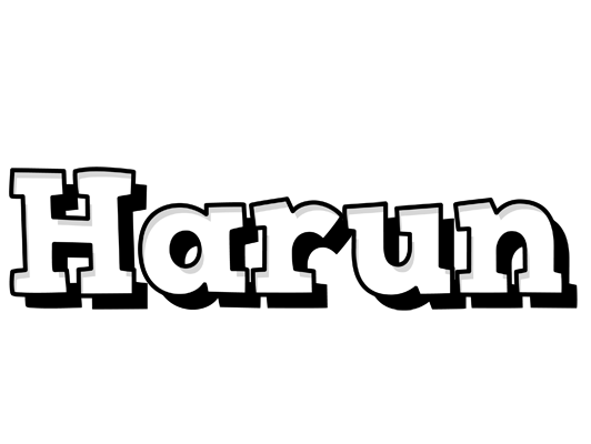 Harun snowing logo