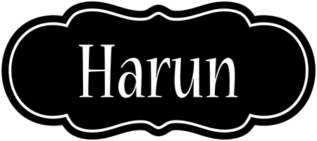 Harun welcome logo