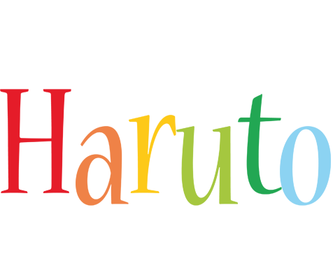 Haruto birthday logo