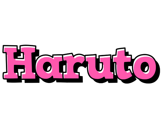 Haruto girlish logo