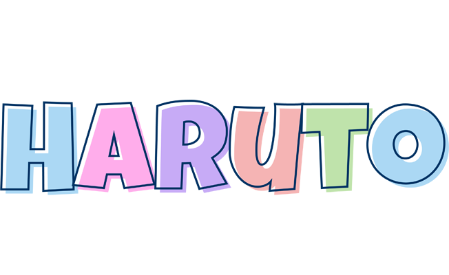 Haruto pastel logo