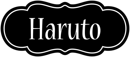 Haruto welcome logo