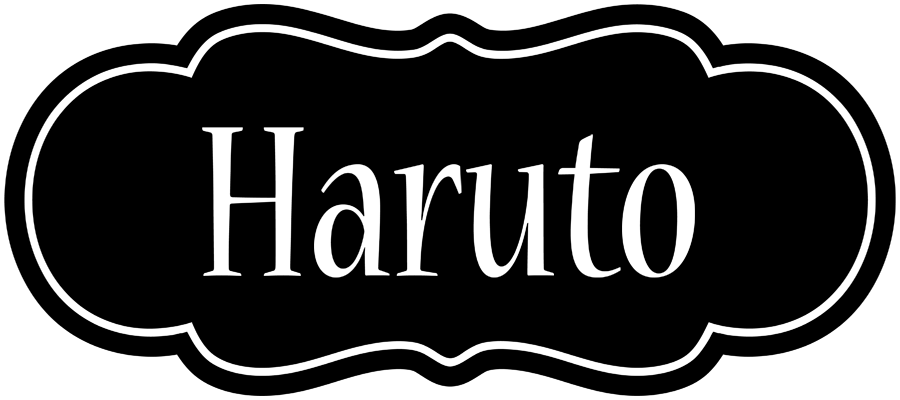 Haruto welcome logo