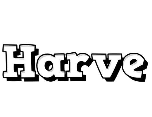 Harve snowing logo