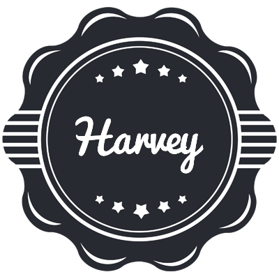 Harvey badge logo