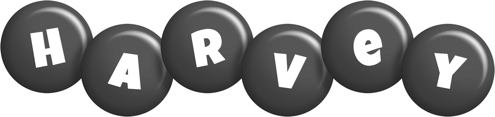 Harvey candy-black logo