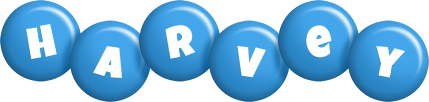 Harvey candy-blue logo