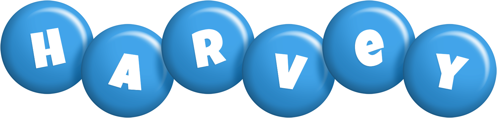 Harvey candy-blue logo