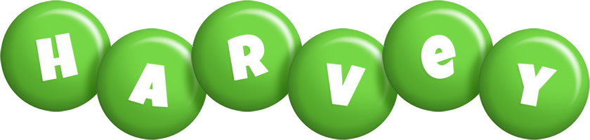 Harvey candy-green logo