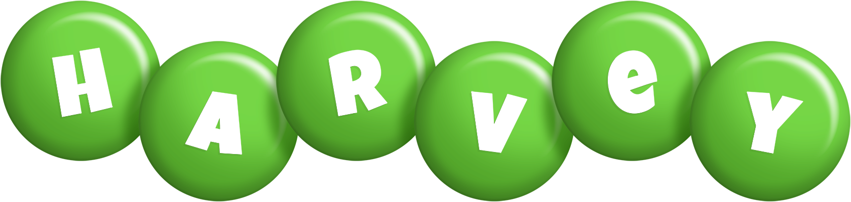 Harvey candy-green logo