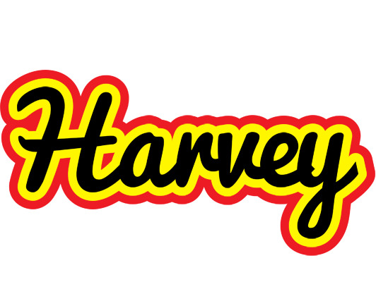 Harvey flaming logo