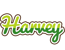 Harvey golfing logo