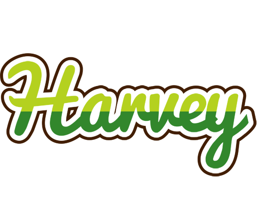 Harvey golfing logo