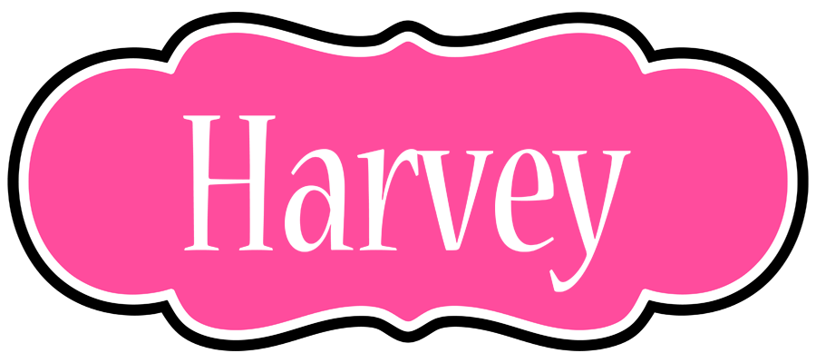 Harvey invitation logo