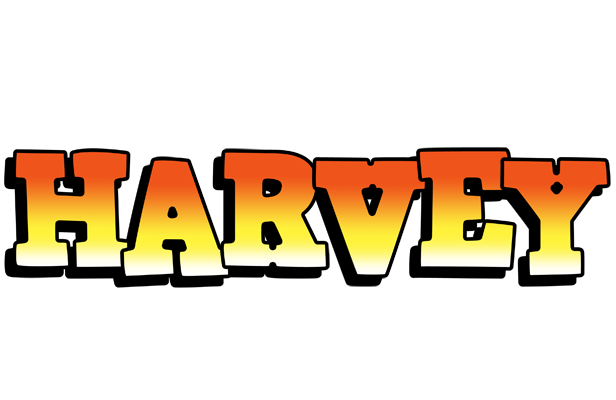 Harvey sunset logo