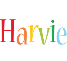 Harvie birthday logo