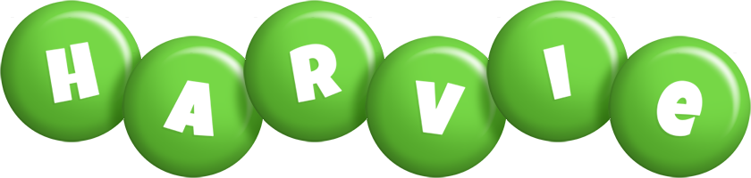 Harvie candy-green logo