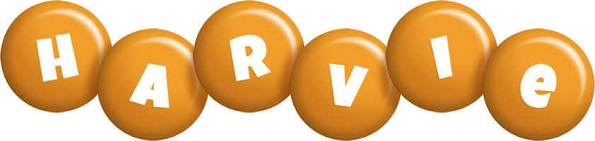 Harvie candy-orange logo