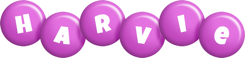 Harvie candy-purple logo