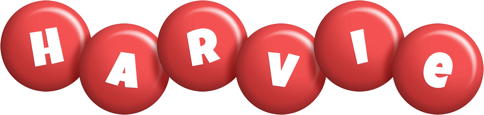 Harvie candy-red logo