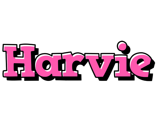Harvie girlish logo