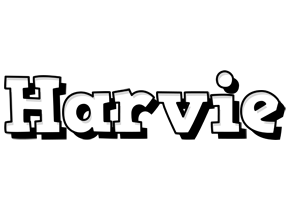 Harvie snowing logo